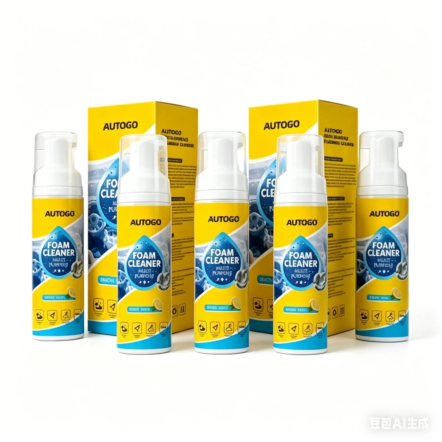 🔥LAST DAY-BUY 1 GET 1 FREE🔥Powerful & Multipurpose Car Interior Foam Cleaner