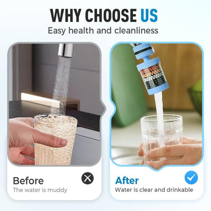 🔥Last Day BUY 1 GET 1 FREE🔥Multi-Stage Faucet Water Purifier – 6-Layer Tap Filter with Easy Install