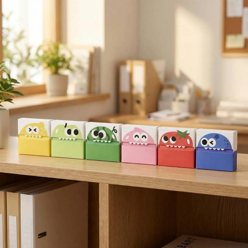 🎒 Back-to-School Deals 🍓 Cute Fruit Monster Notes 👾📝