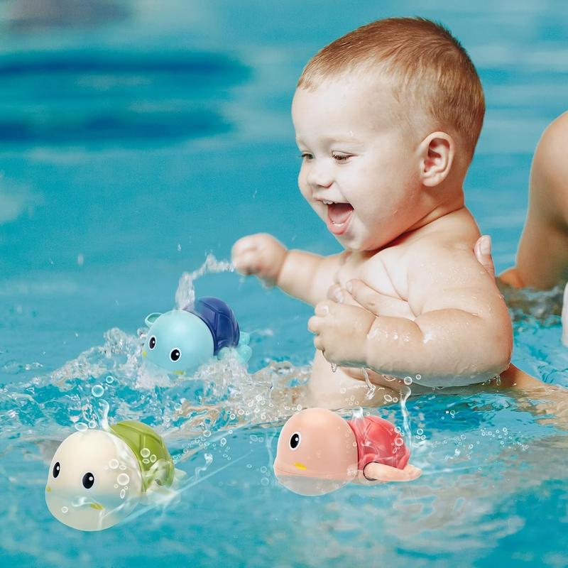 Swimming Baby Bath Toys, Water Pool Floating Wind Up Toys