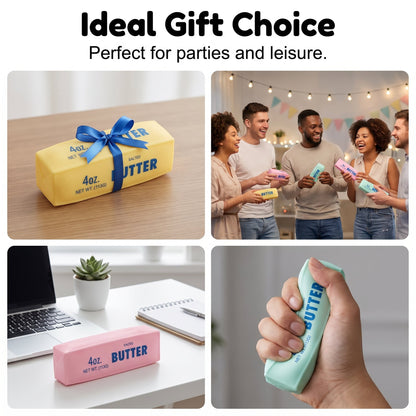 🔥Last Day BUY 1 GET 1 FREE🧈 Crunchy Sound Butter Bar – Stress Relief Squishy Toy, TPR, Portable Fidget