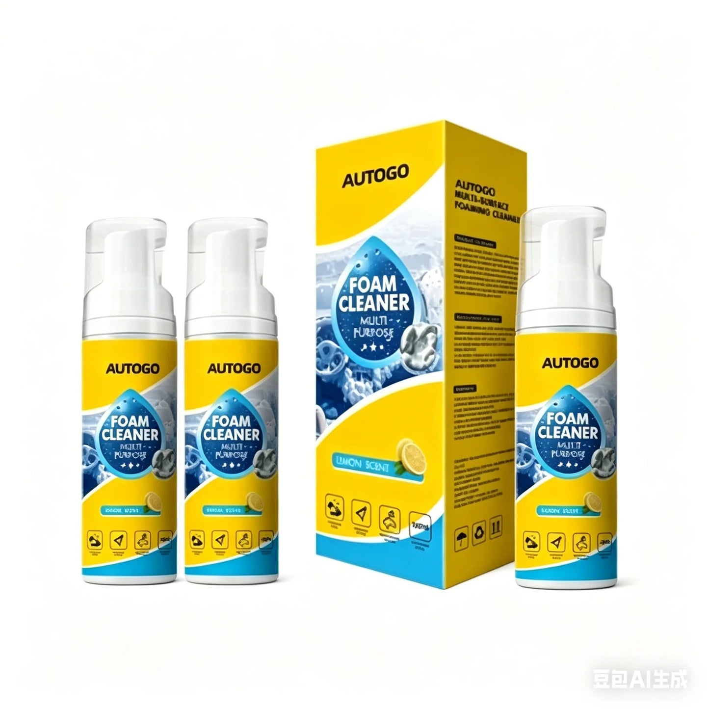 🔥LAST DAY-BUY 1 GET 1 FREE🔥Powerful & Multipurpose Car Interior Foam Cleaner