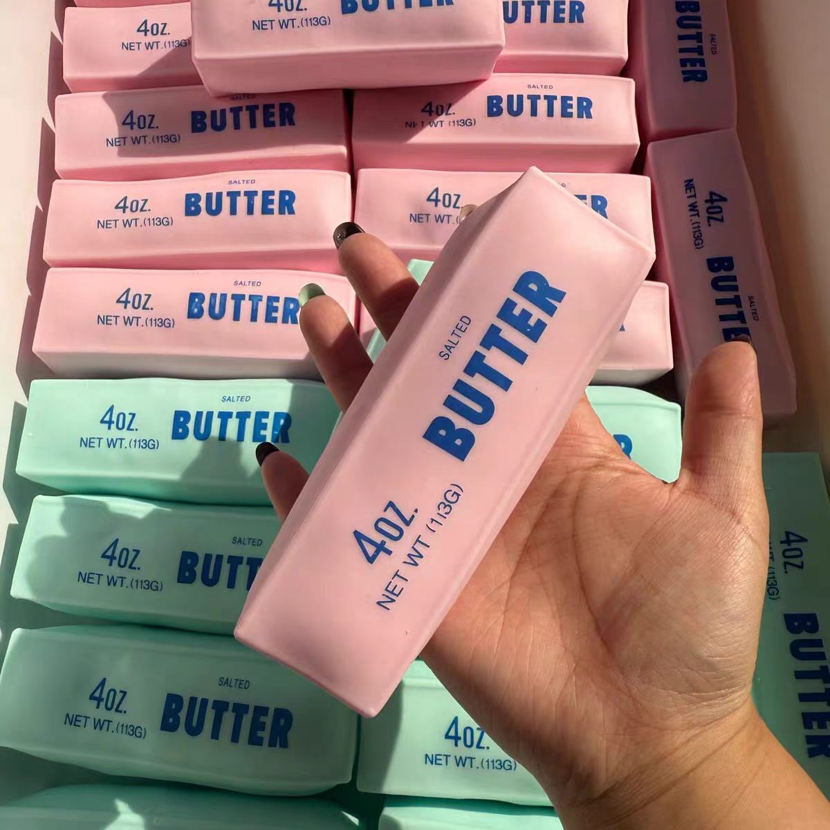 🔥Last Day BUY 1 GET 1 FREE🧈 Crunchy Sound Butter Bar – Stress Relief Squishy Toy, TPR, Portable Fidget