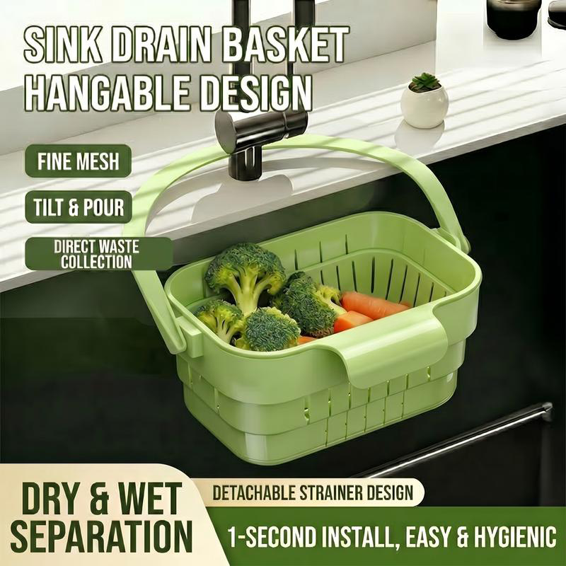 🔥Last Day BUY 1 GET 1 FREE🔥Foldable Hanging Kitchen Sink Drain Basket