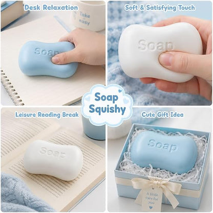 Crunchy Squishy, Bead Squishy, Sensory Fidget Tools for Relax Relief, Office Desk and Family Focus Enhancement, Handheld Squishy with Beads, 6x6x6 cm Relax Ball Set