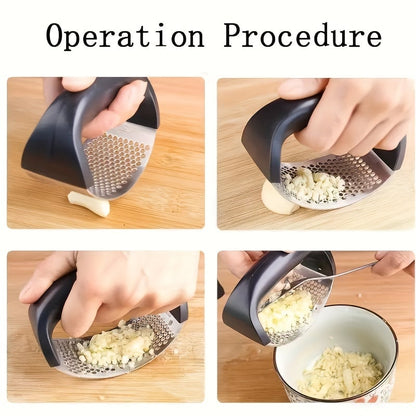 🔥Last Day Buy 1 Get 1 Free $9.99 Each🔥430 Stainless Steel Ring Garlic Press