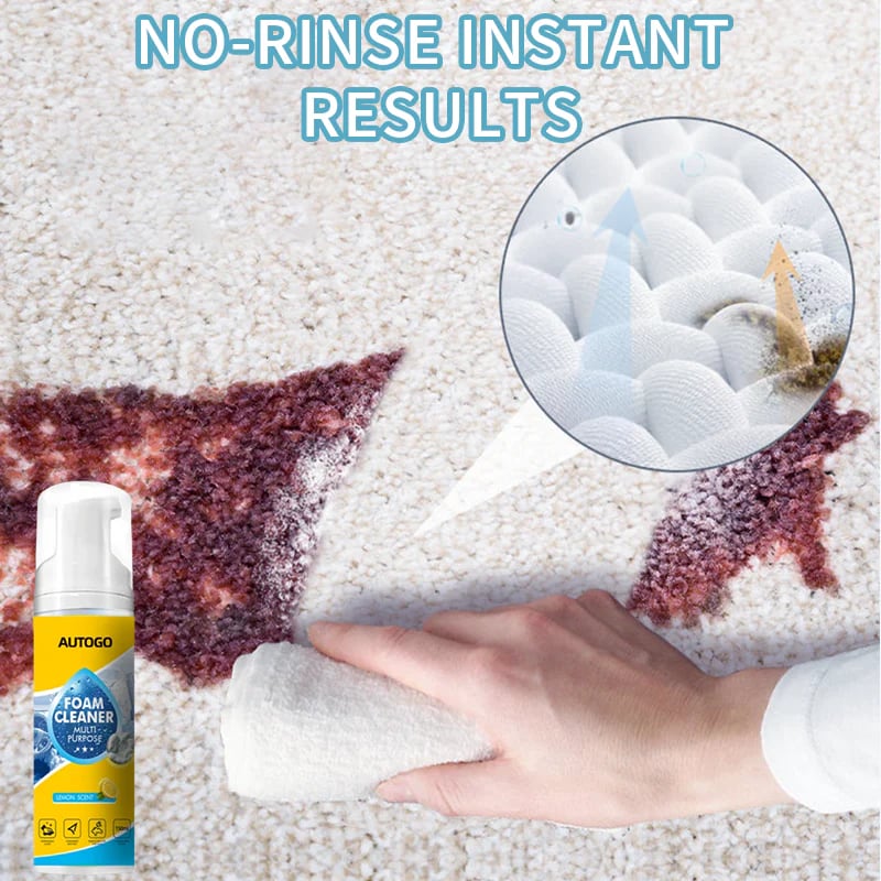 🔥LAST DAY-BUY 1 GET 1 FREE🔥Powerful & Multipurpose Car Interior Foam Cleaner