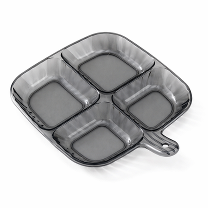 4-Compartment Prep Plate