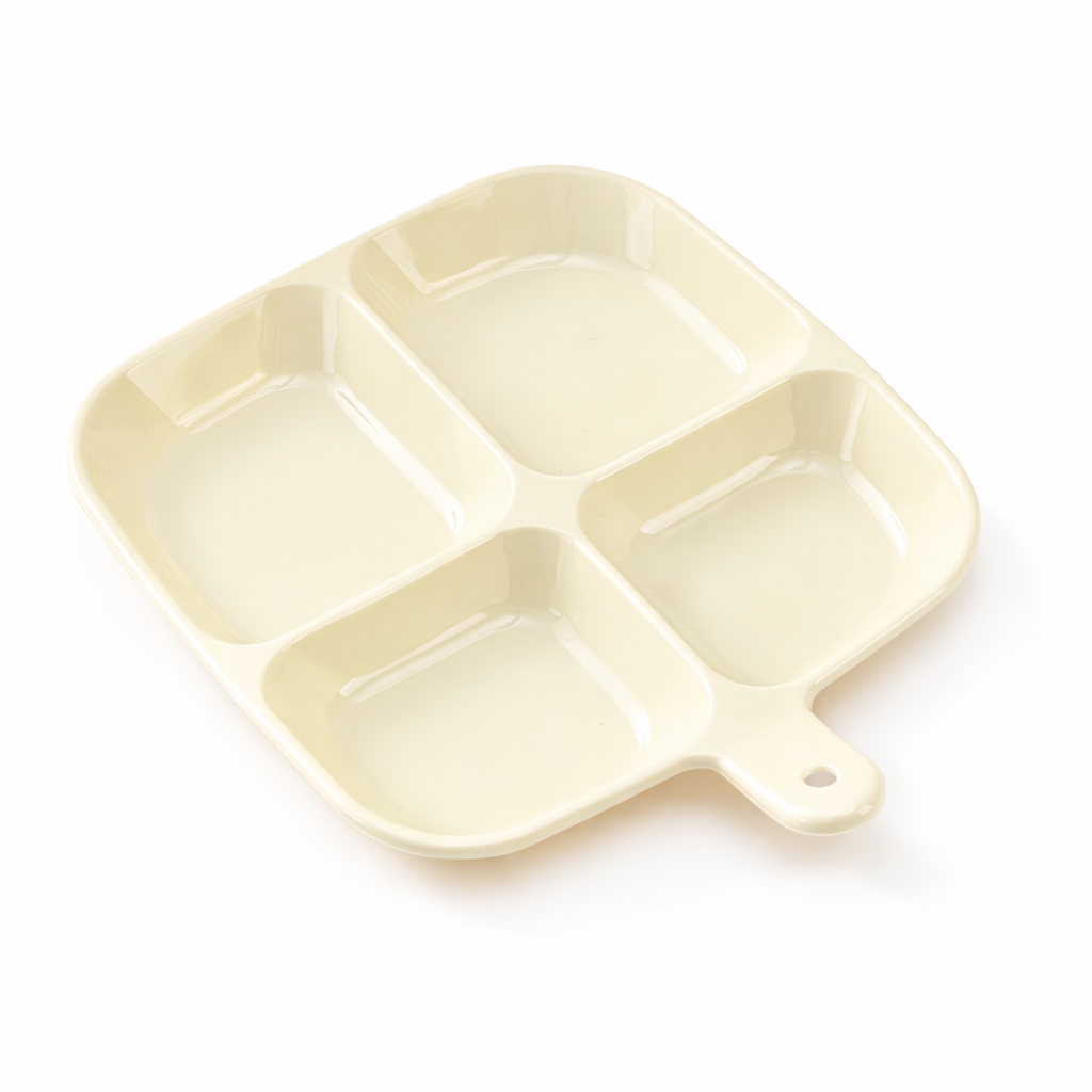 4-Compartment Prep Plate