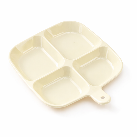 4-Compartment Prep Plate