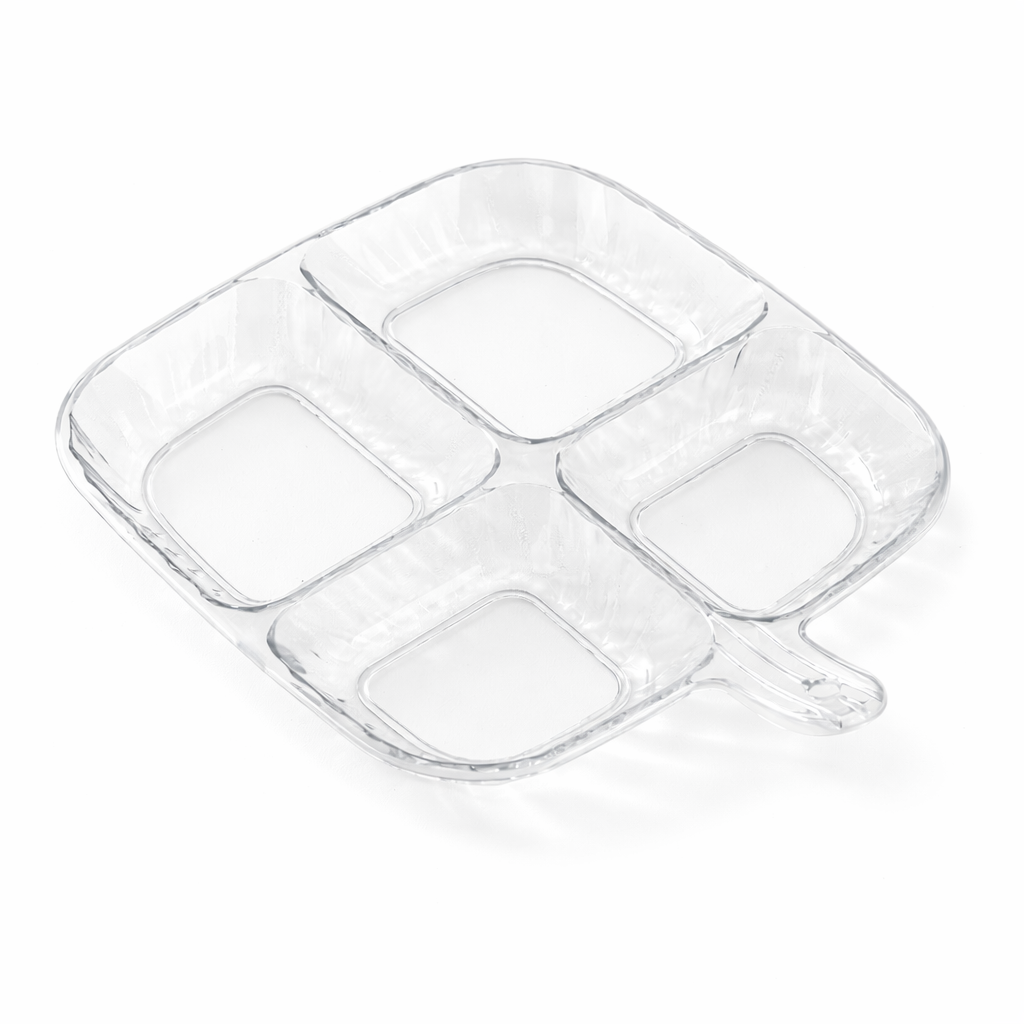 4-Compartment Prep Plate