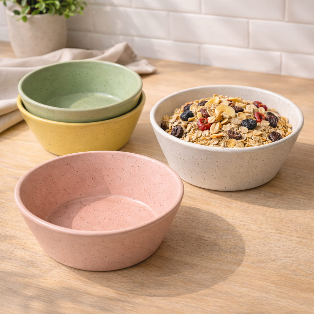 Splash Ink Ceramic Bowl