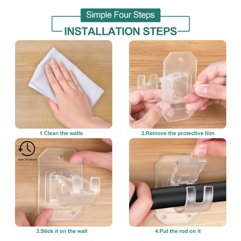 🔥Last Day BUY 1 PACK Get 1 PACK FREE(8 Brackets)🔥Drill-Free Brackets