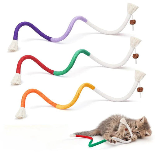 🔥Last Day BUY 1 GET 1 FREE🔥Organic Cotton Chew Rope Toys for Cats