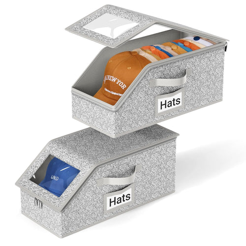 🔥Last Day 49% OFF - Stackable Hat Storage for Baseball Caps