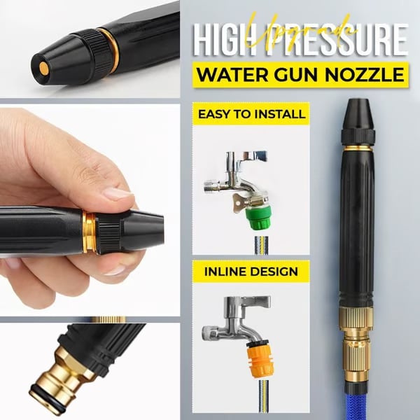 🔥Last Day 49% OFF-High-Pressure Car Washing Water Nozzle
