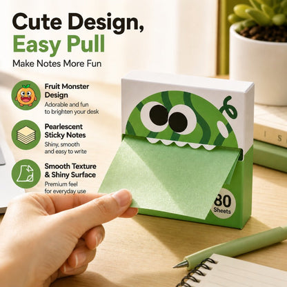 🎒 Back-to-School Deals 🍓 Cute Fruit Monster Notes 👾📝
