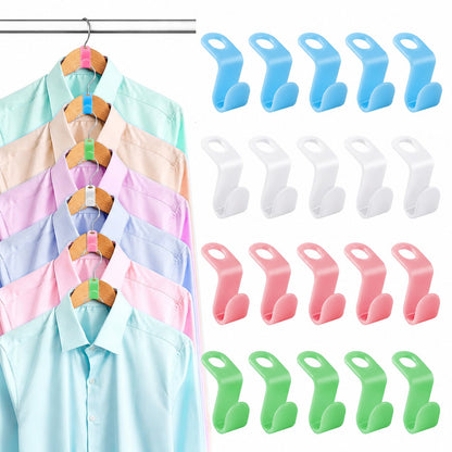 🔥Last Day BUY 1 GET 1 FREE(36PCS)🔥Space Saving Hanger Connector Hooks