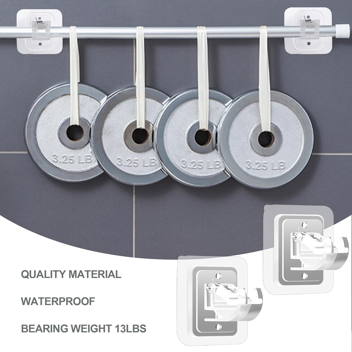 🔥Last Day BUY 1 PACK Get 1 PACK FREE(8 Brackets)🔥Drill-Free Brackets