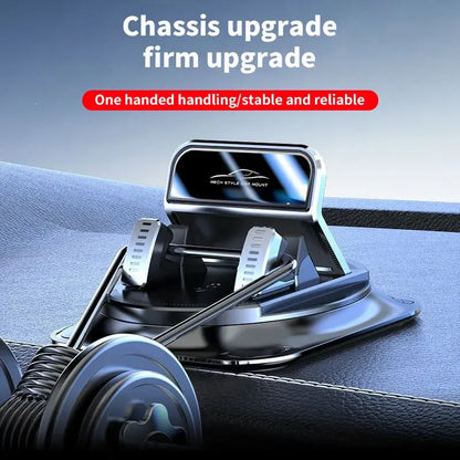 360° Rotating Car Phone Holder – Dashboard Mount for iPhone & Android