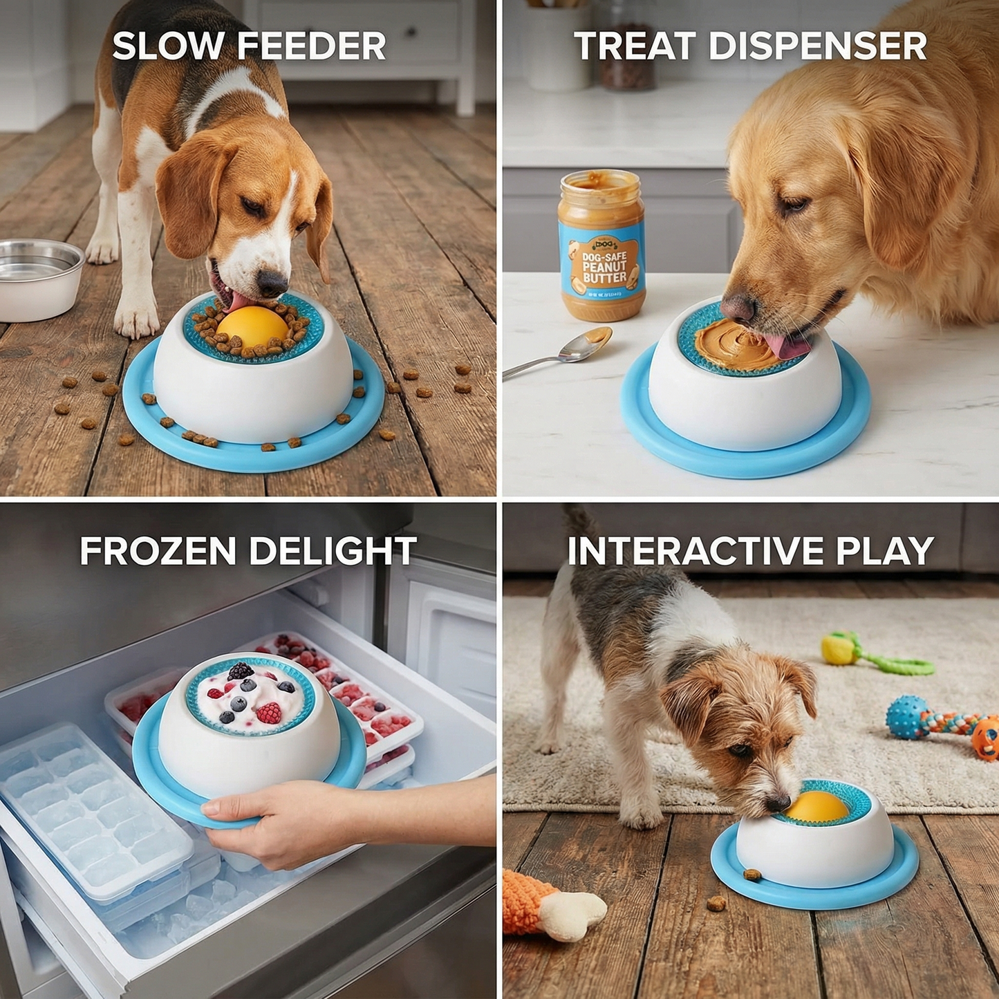 ⏰BUY 1 GET 1 FREE -Interactive Lick Mat Slow Feeder Enrichement Toy for Dogs