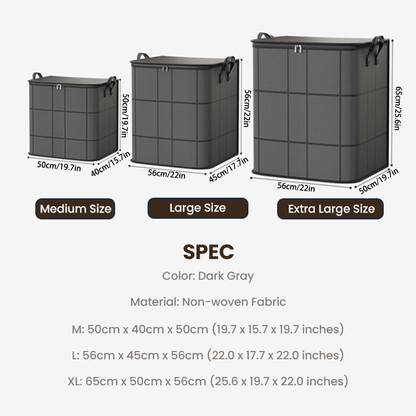 Giant storage bag – instantly enjoy a clean and organized home